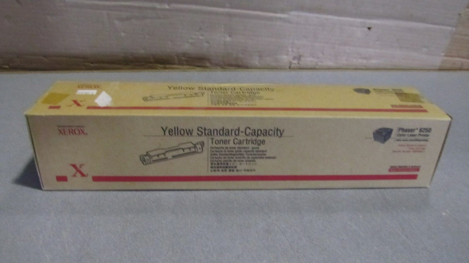 OEM xerox phaser 6250 yellow standard capacity toner