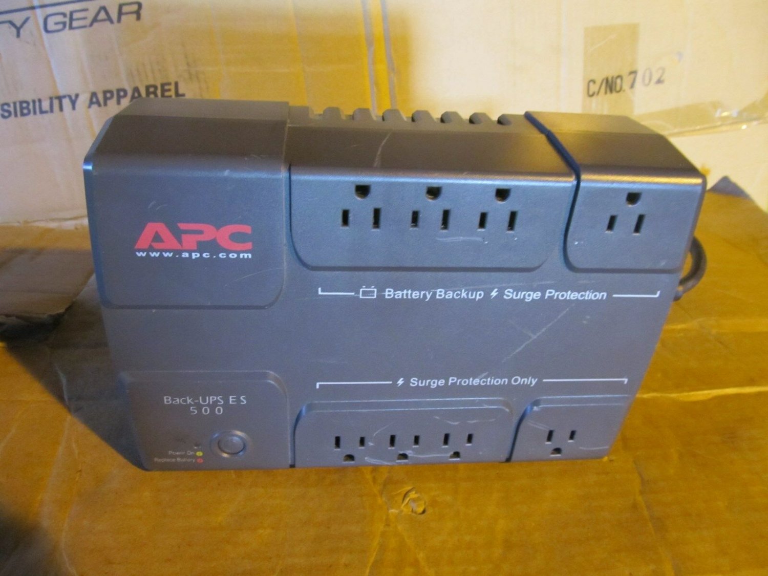 OEM APC Back UPS 500 model BE500R (No Battery)