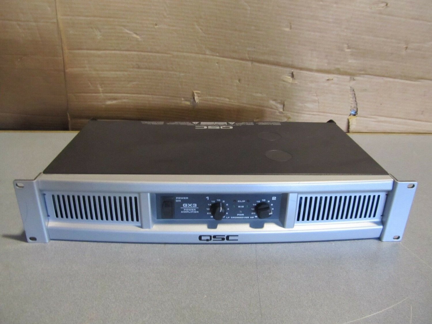 OEM QSC GX3 power amplifier model GX3