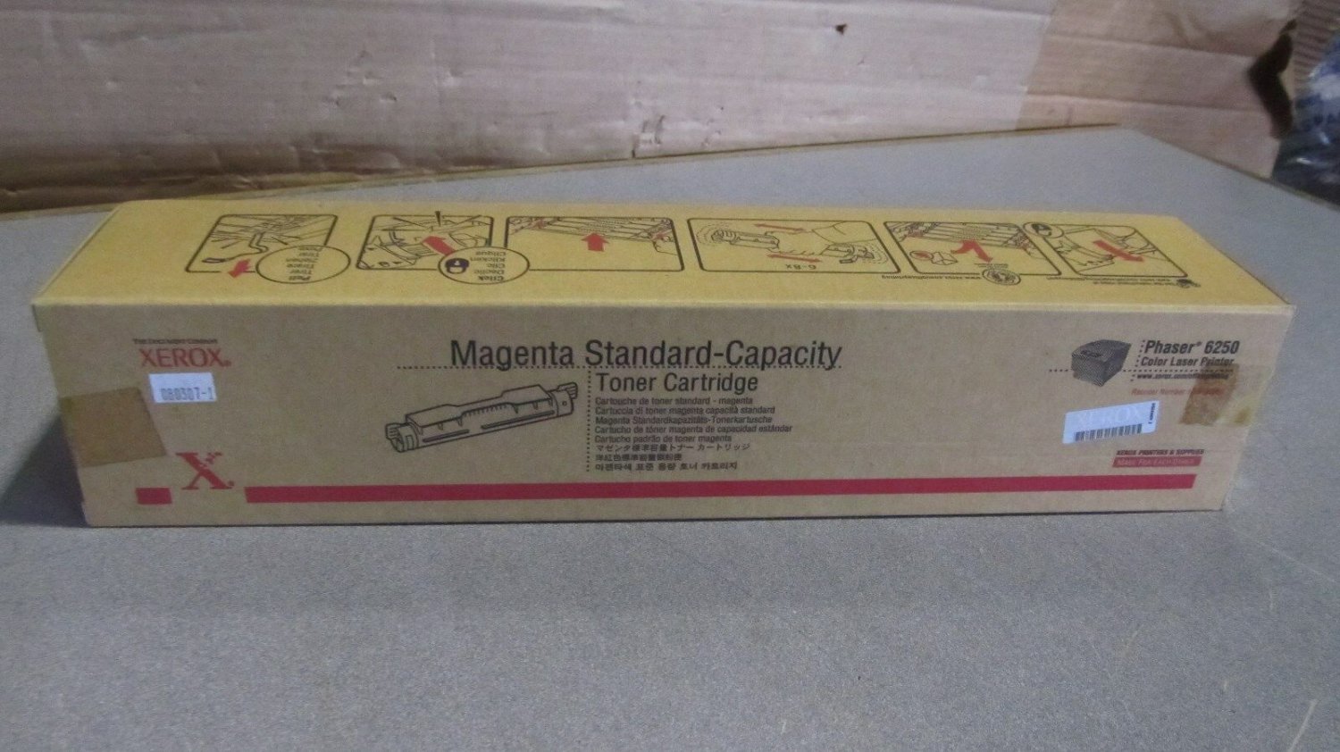 OEM xerox magneta standard capacity phaser 6250 1P106R00669