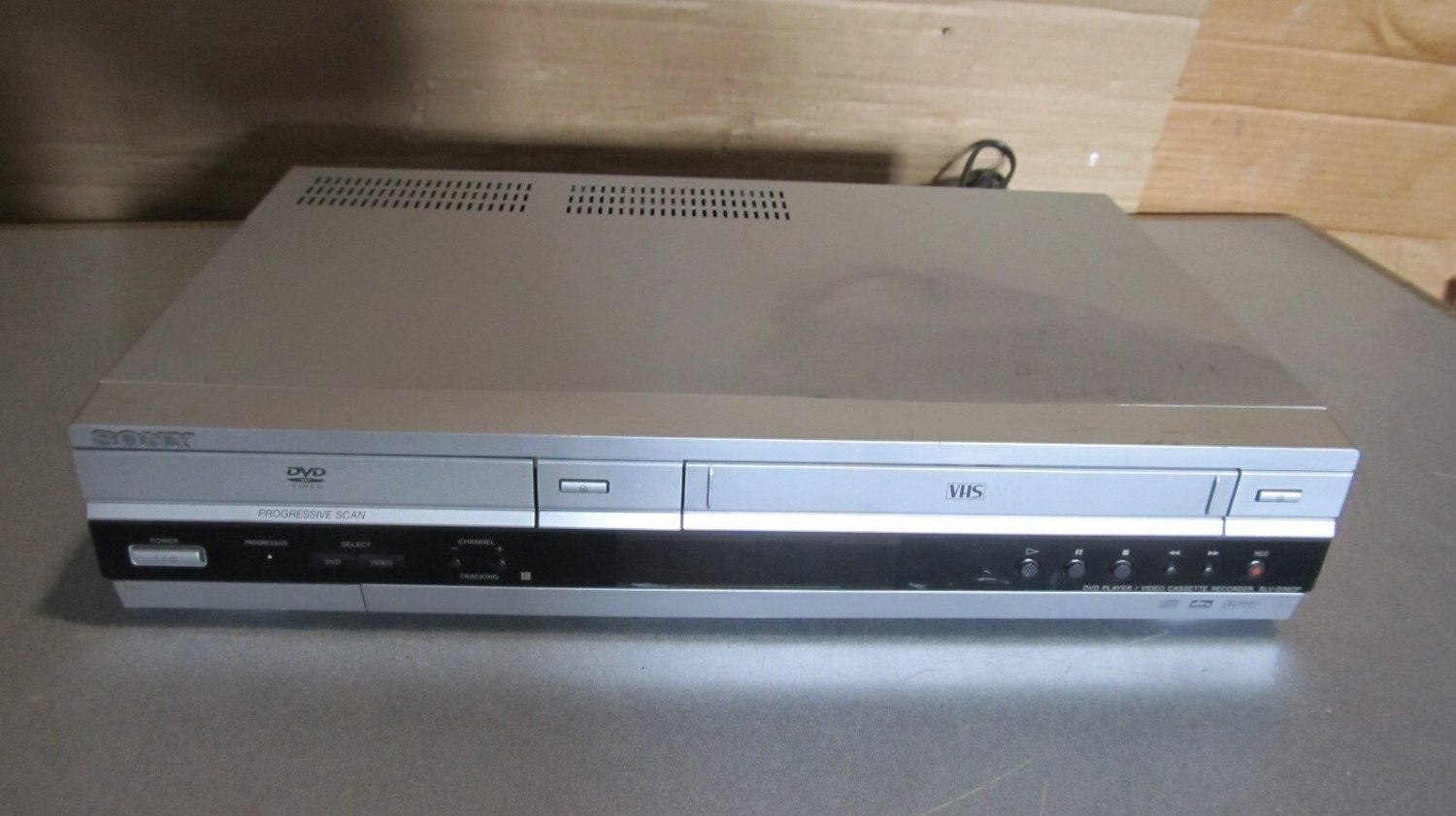 OEM Sony DVD player/video cassette recorder model no.SLV-D360P