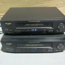 lot of 2 OEM sharp video cassette recorder model -XA-905 "for parts"