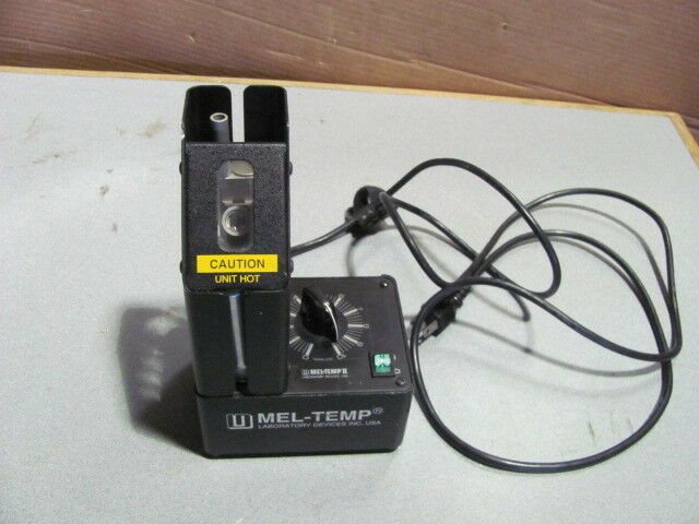 OEM Laboratory Devices Mel-Temp II Capillary Melting Point Apparatus