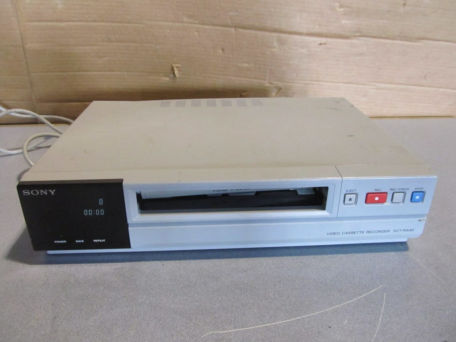 OEM sony time Lapse video cassette recorder model SVT-RA40