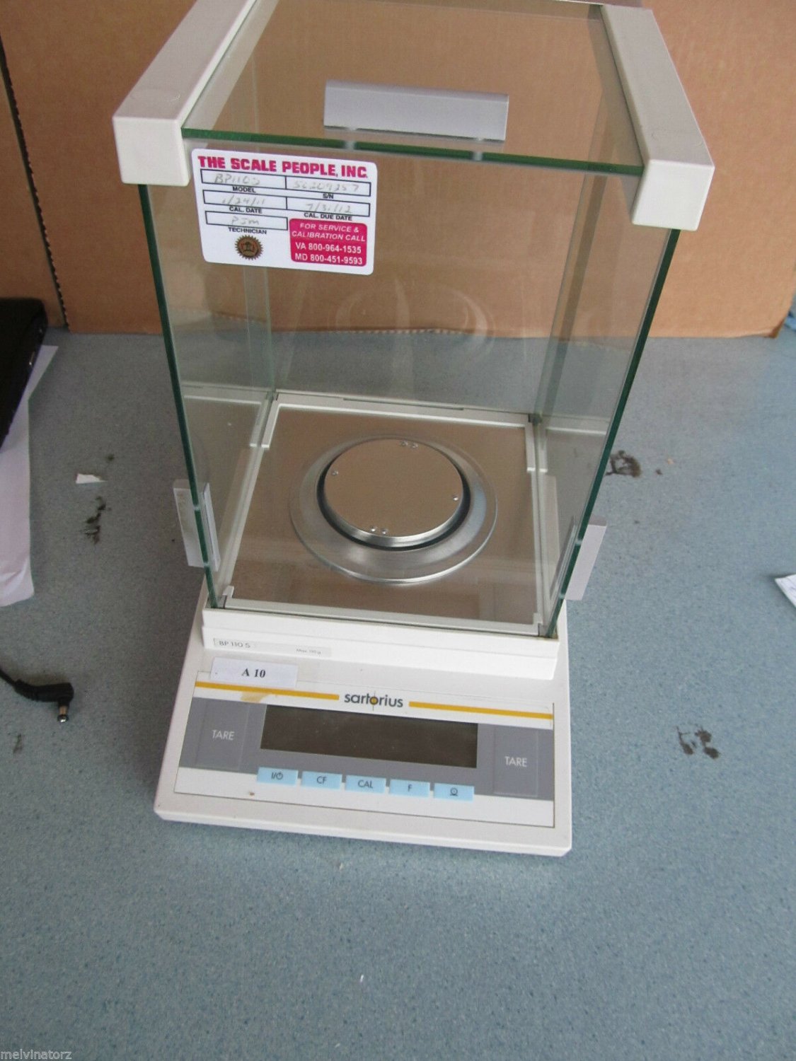 Sartorius AG Gottigen analytical lab scale digital balance BP110S