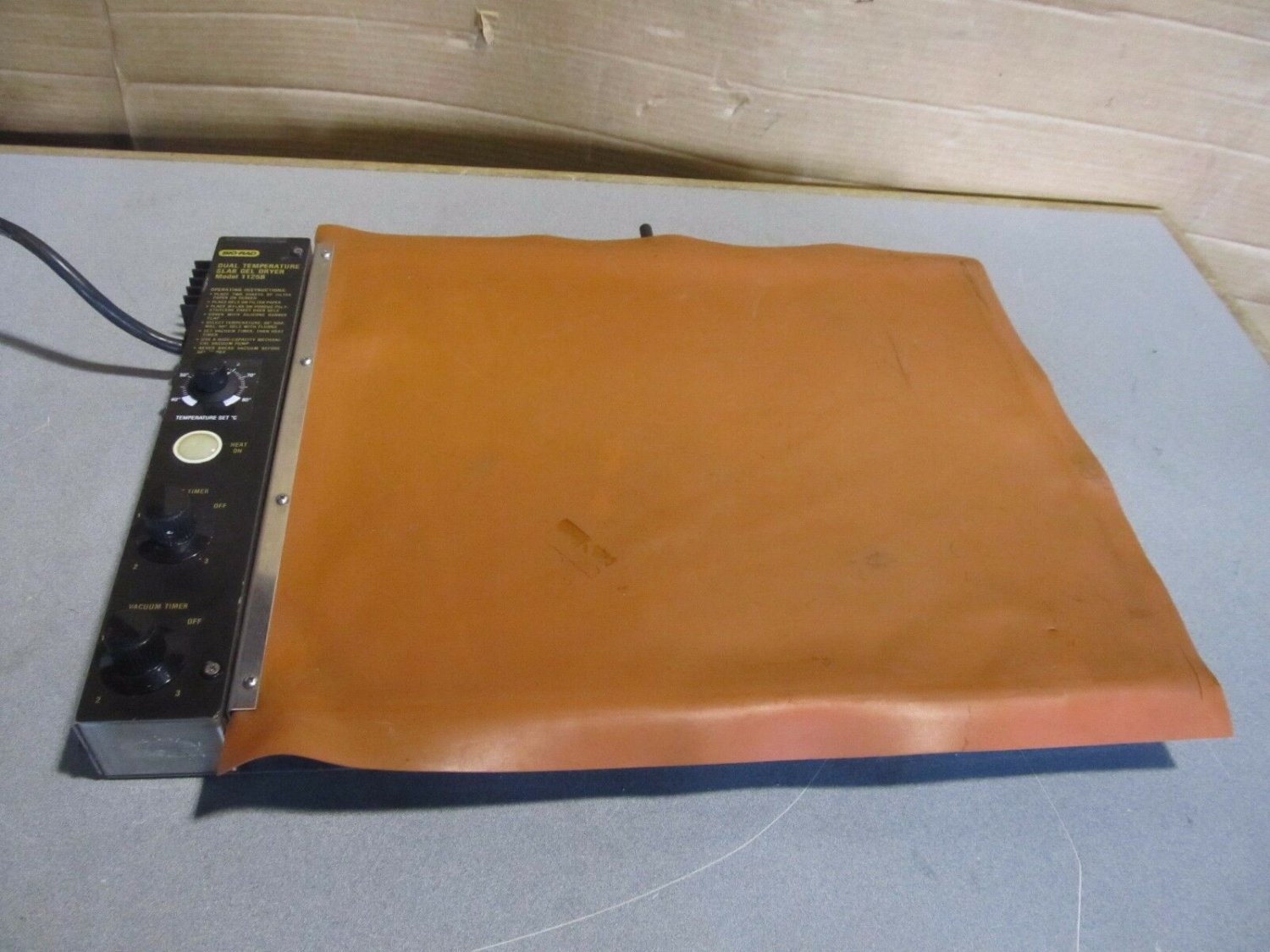 OEM bio-rad dual temperature slab gel dryer model 1125B