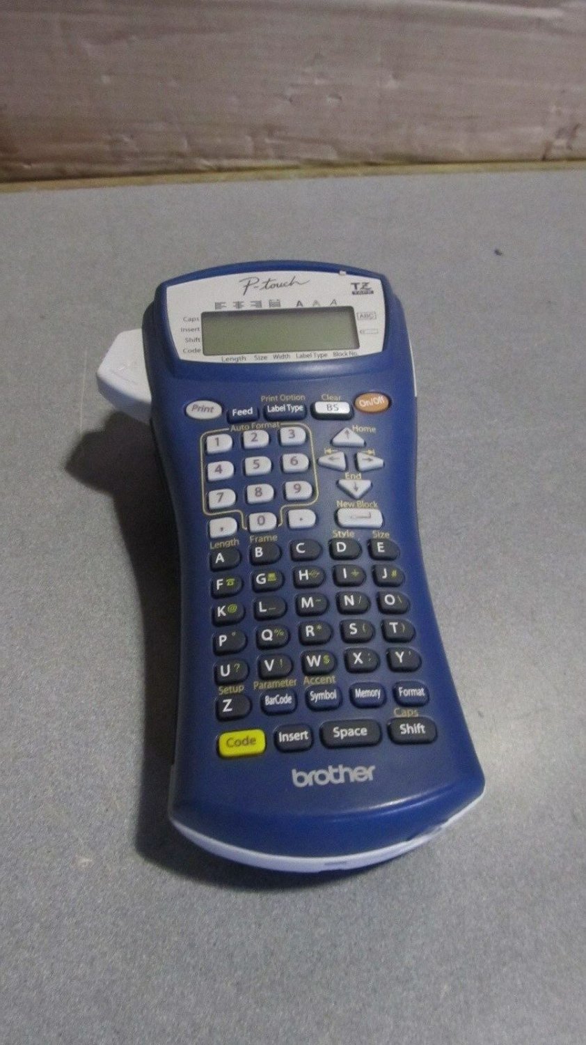 OEM brother P-touch label thermal printer model no. PT-1400