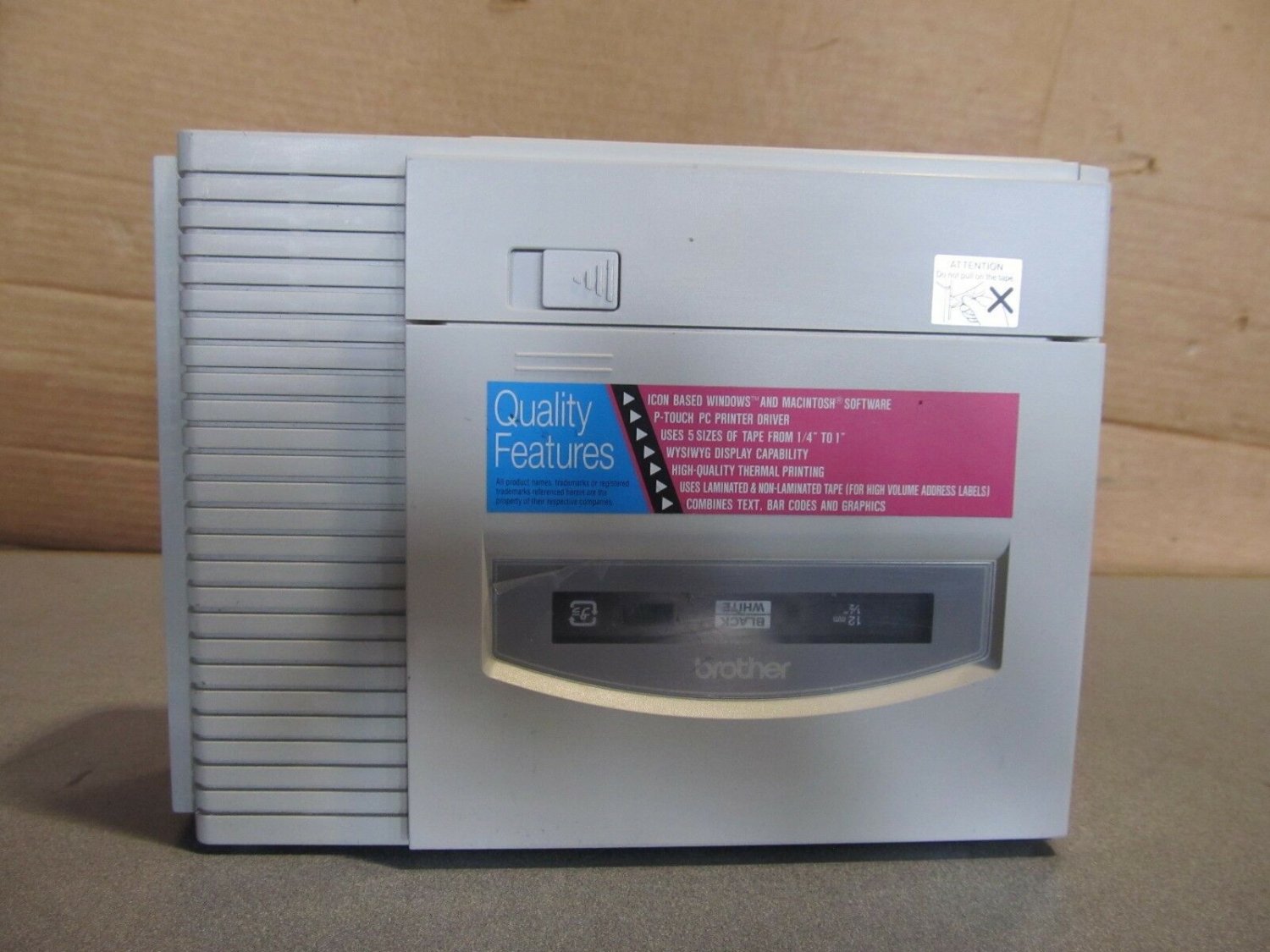 OEM brother P-touch PC professional labeling system model PT-PC