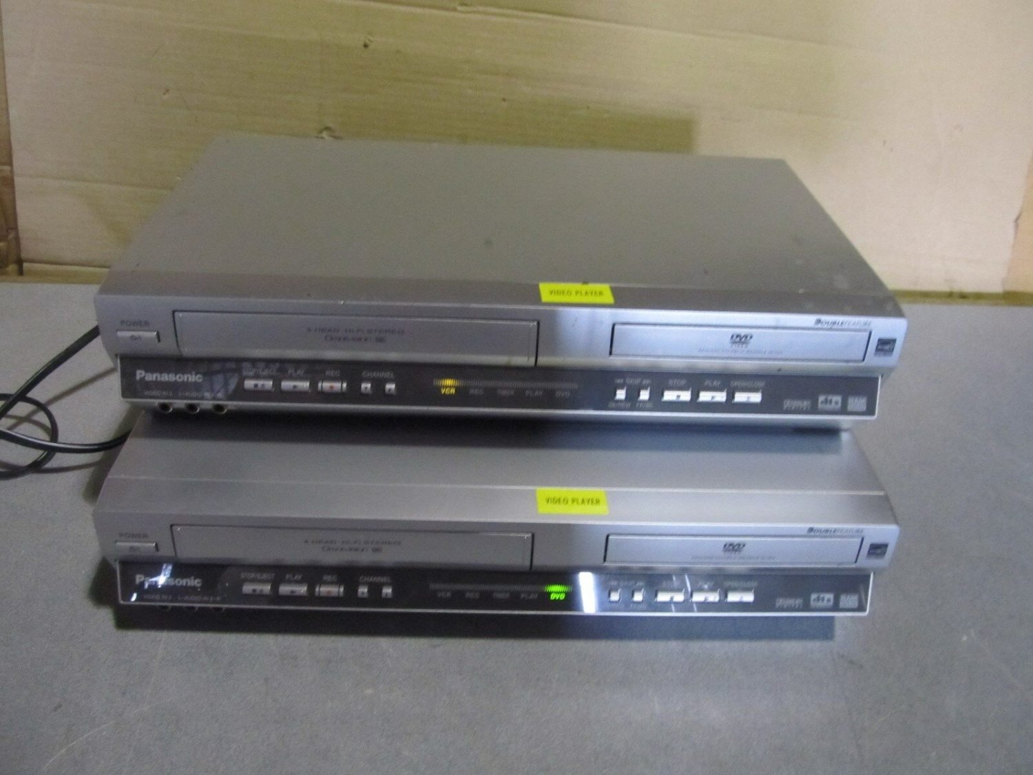 OEM panasonic VCR/DVD player model no. PV-D4745S