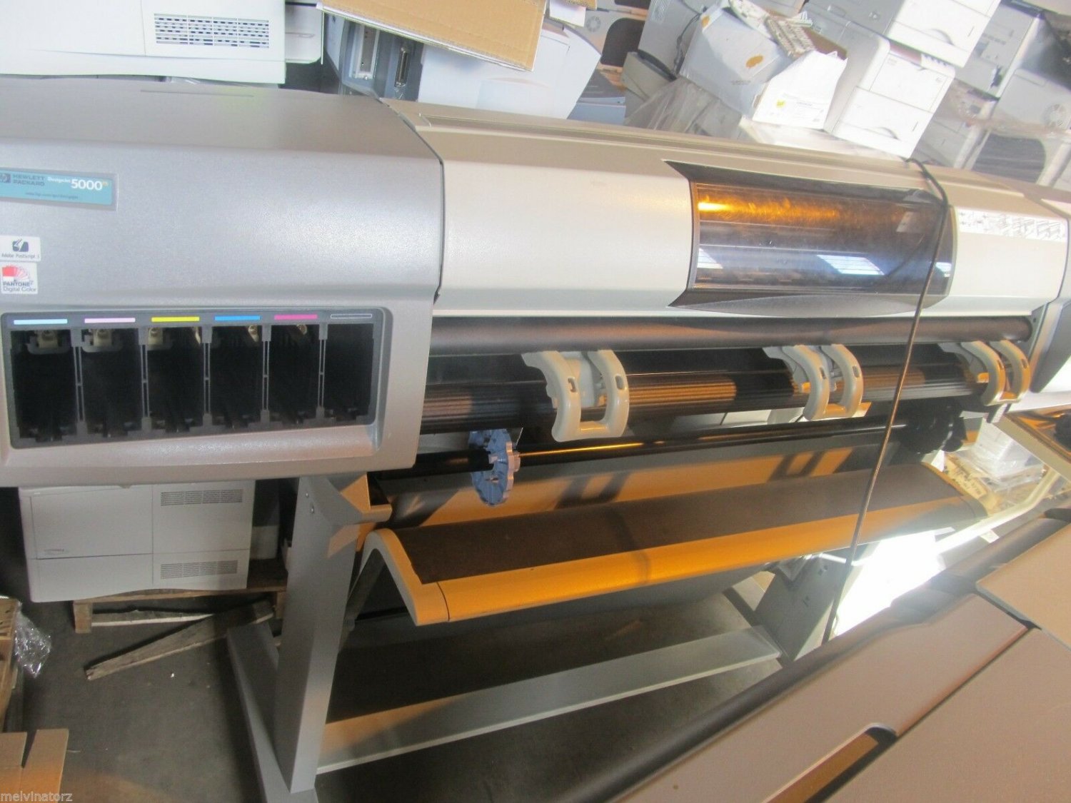 HP Designjet 5000 5000PS 42" network wide formatter printer NON TESTED NO INK