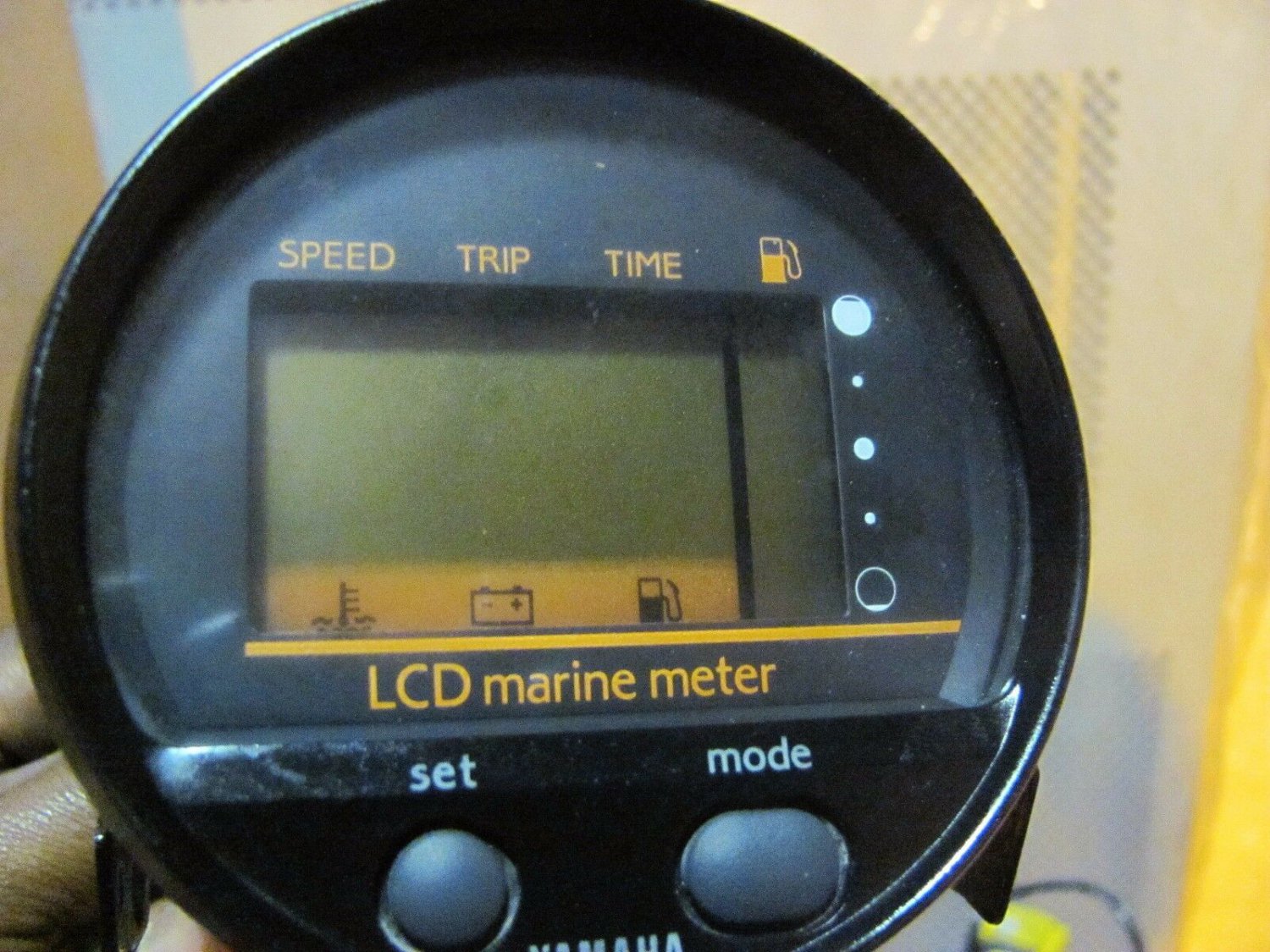 OEM YAMAHA LCD MARINE MULTI METER Speed Trip Time Fuel Multi meter