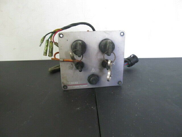 Genuine Yamaha Outboard Engine Dual Key Ignition Twin Switch Panel  6K1-82570