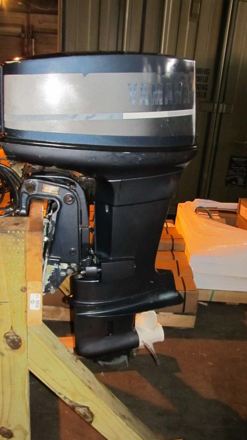 55HP Yamaha Outboard Engine motor C55ELRP 55HP  2 STROKE 150PSI Premix Fuel