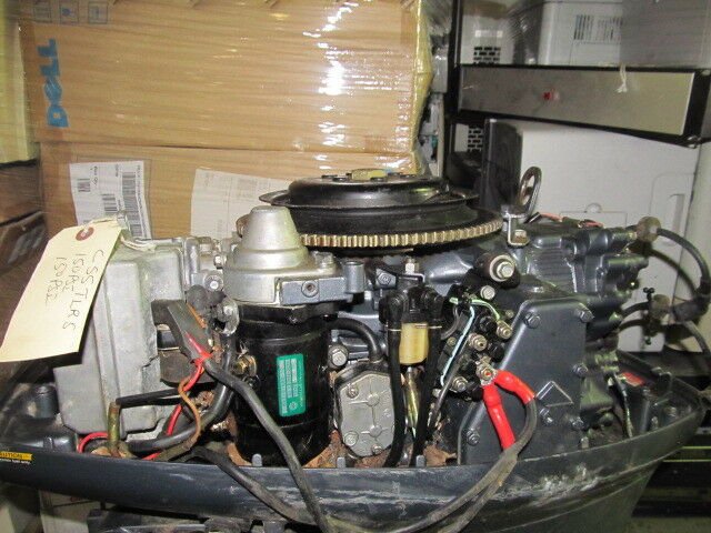55HP Yamaha Outboard Engine POWERHEAD only C55TLRS 2 STROKE 150PSI Premix Fuel