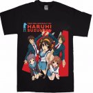 The Melancholy of Haruhi Suzumiya Anime Animated T-Shirts Unisex T Shirts Mens Woman Shirt