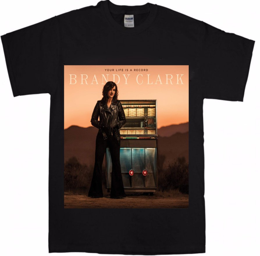 Brandy Clark - Your Life Is a Record Rock T-Shirts Popular Indie Rocks Shirt  Unisex Mens T-Shirt