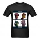 Rock band Gorillaz  - Demon Days Rock T-Shirts Vintage Rap Hip Hop T Shirts Popular Shirts