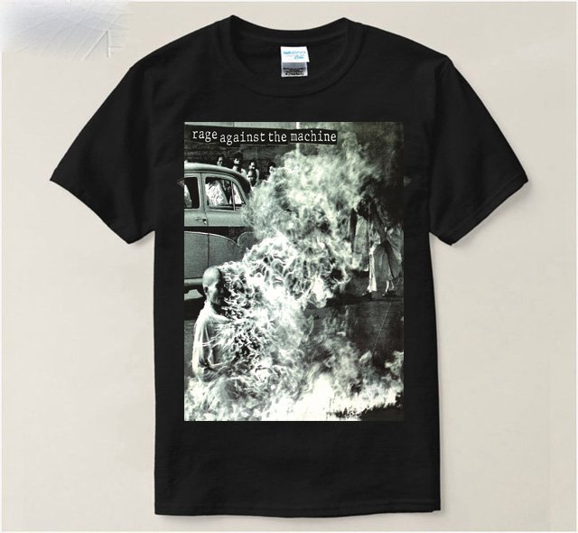 Rage Against the Machine Rage Against the Machine Vintage Rock T-Shirts Popular Indie Rock n Roll