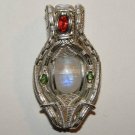 Moonstone Pendant Sterling Silver