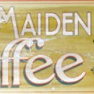 FARM MAIDEN COFFEE TIN SIGN RETRO HOME CAFE BAR SIGNS C