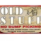 OLD STUFF TIN SIGN DECORATIVE METAL HOME CAFE SIGNS O OLD STUFF TIN SIGN DECORATIVE METAL HOME CAFE SIGNS O