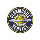 OLDSMOBILE SERVICE PORCELAIN COAT SIGN METAL ADV SIGNS