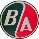 B/A PORCELAIN COAT SIGN METAL ADV SIGNS