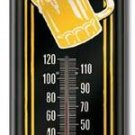 LUCKY'S BAR THERMOMETER SIGN METAL ADV SIGNS L LUCKY'S BAR THERMOMETER SIGN METAL ADV SIGNS L