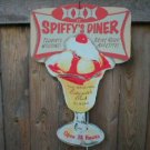 SPIFFY'S DINER DIE CUT RETRO DINER SIGN CAFE ADV SIGNS SPIFFY'S DINER DIE CUT RETRO DINER SIGN CAFE ADV SIGNS