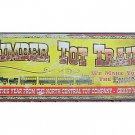 TIMBER TOT TRAINS TIN SIGN METAL GRAND JCT. IA SIGNS T TIMBER TOT TRAINS TIN SIGN METAL GRAND JCT. IA SIGNS T