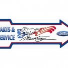 FORD MUSTANG ARROW TIN SIGN METAL ADV CAR SIGNS M