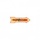 POPCORN ARROW RETRO TIN SIGN METAL ADV AD SIGNS P POPCORN ARROW RETRO TIN SIGN METAL ADV AD SIGNS P