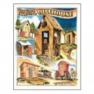 AMERICAN OUTHOUSE TIN SIGN METAL ADV AD SIGNS A
