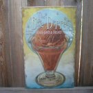 THE BIG DIPPER TIN SIGN METAL CHOCOLATE ADV SIGNS C THE BIG DIPPER TIN SIGN METAL CHOCOLATE ADV SIGNS C