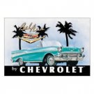 CHEVY CONVERTIBLE BEL AIR TIN SIGN RETRO METAL SIGNS C