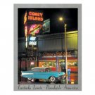CONEY ISLAND 1957 CHEVY TIN SIGN METAL ADV AD SIGNS C CONEY ISLAND 1957 CHEVY TIN SIGN METAL ADV AD SIGNS C