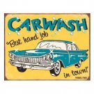 CARWASH BEST HAND JOB IN TOWN TIN SIGN METAL SIGNS C CARWASH BEST HAND JOB IN TOWN TIN SIGN METAL SIGNS C