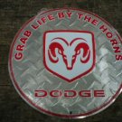 DODGE ALUMINUM ROUND SIGN METAL BAR HOME CAFE CAR SIGNS
