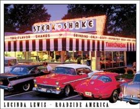   STEAK & SHAKE TIN SIGN METAL RETRO ADV SIGNS S