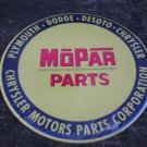 MOPAR PARTS TIN SIGN METAL ADV SIGNS M