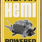 HEMI POWERED TIN SIGN RETRO METAL ADV SIGNS H
