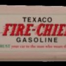 TEXACO FIRE-CHIEF ARROW  METAL TIN ADV SIGNS T