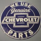GENUINE CHEVROLET PARTS TIN SIGN METAL SIGNS NR S GENUINE CHEVROLET PARTS TIN SIGN METAL SIGNS NR S