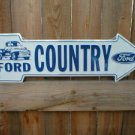FORD COUNTRY ARROW ALUM SIGN METAL CAR AD RETRO SIGNS F FORD COUNTRY ARROW ALUM SIGN METAL CAR AD RETRO SIGNS F