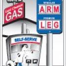 ARM & LEG LAST CHANCE GAS RETRO SIGN METAL ADV SIGNS A ARM & LEG LAST CHANCE GAS RETRO SIGN METAL ADV SIGNS A