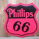 PHILLIPS 66 SHIELD SIGN GAS OIL RETRO AD METAL SIGNS P PHILLIPS 66 SHIELD SIGN GAS OIL RETRO AD METAL SIGNS P