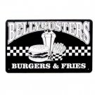 BELLY BUSTERS TIN SIGN BURGERS FRIES METAL ADV SIGNS B