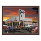 CRANKSHAFT MOTORS TIN SIGN RETRO HOT ROD SIGNS C