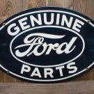 GENUINE FORD PARTS PORCELAIN-COAT SIGN GENUINE FORD PARTS PORCELAIN-COAT SIGN