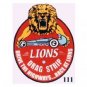 LIONS DRAG STRIP SIGN METAL ADV AD RACING SIGNS L